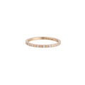diamond eternity ring I - 18ct gold and diamond ring