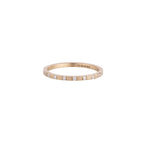 diamond eternity ring I - 18ct gold and diamond ring