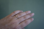 Toi et Moi II - 18ct gold and Diamond engagement ring