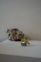 Crown Cluster Ring – 18ct Gold Tourmaline & Sapphire Ring