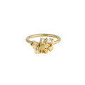 Round Diamond Cluster - 18ct gold and Diamond Engagement Ring