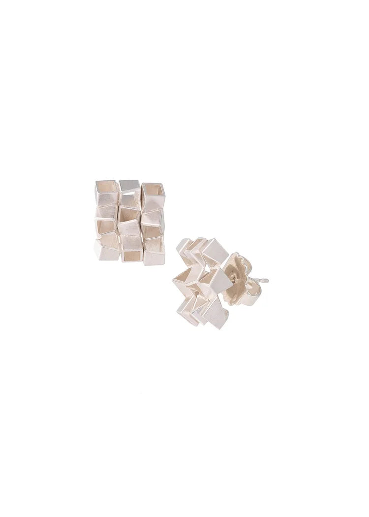 Cascading Silver Studs