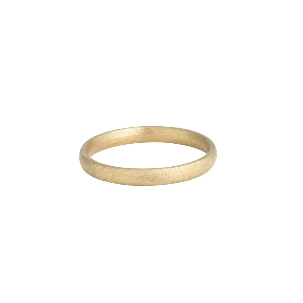 Comfort Fit Latitude Wedding Band - 18ct Yellow Gold 2.5mm