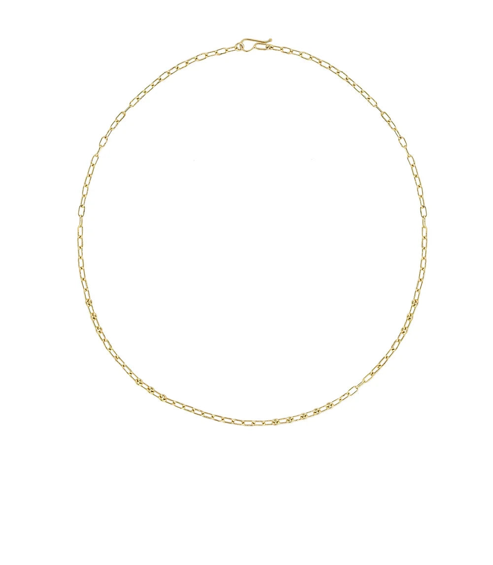 Ororo Necklace - 18ct gold Handmade chain