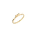 LATITUDE BAR RING - 18ct gold and Sapphire Eternity Ring