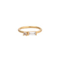 Toi et Moi - 18ct gold and Diamond engagement ring
