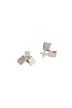 Classic diamond studs - 18ct white gold & diamond earrings